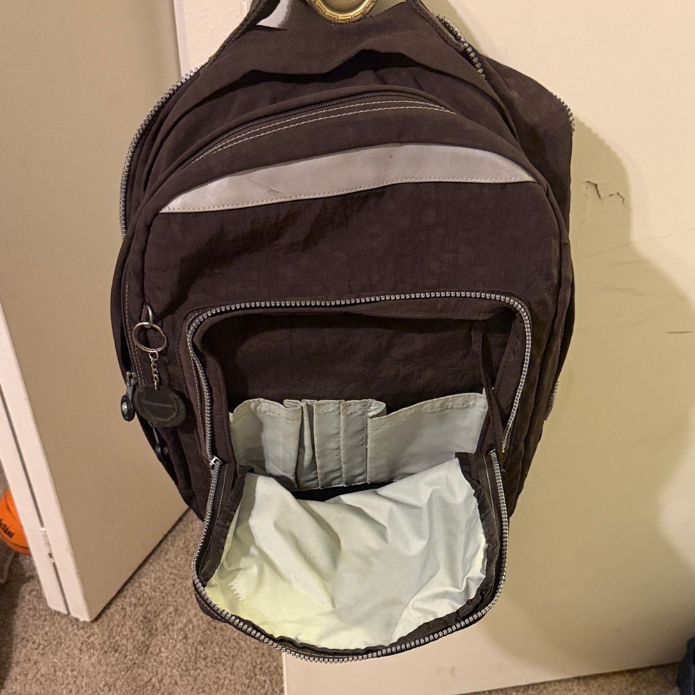 Kipling Dark Brown Backpack For Men - image 3